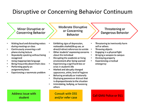 Disruptive of Concerning Behavior Continuum